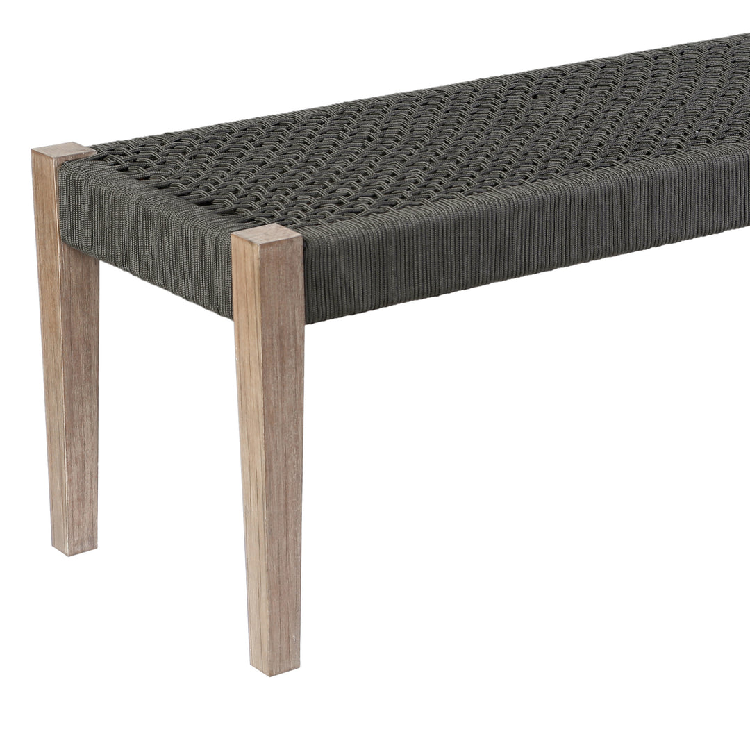 American Home Furniture Armen Living Rhett Outdoor Bench
