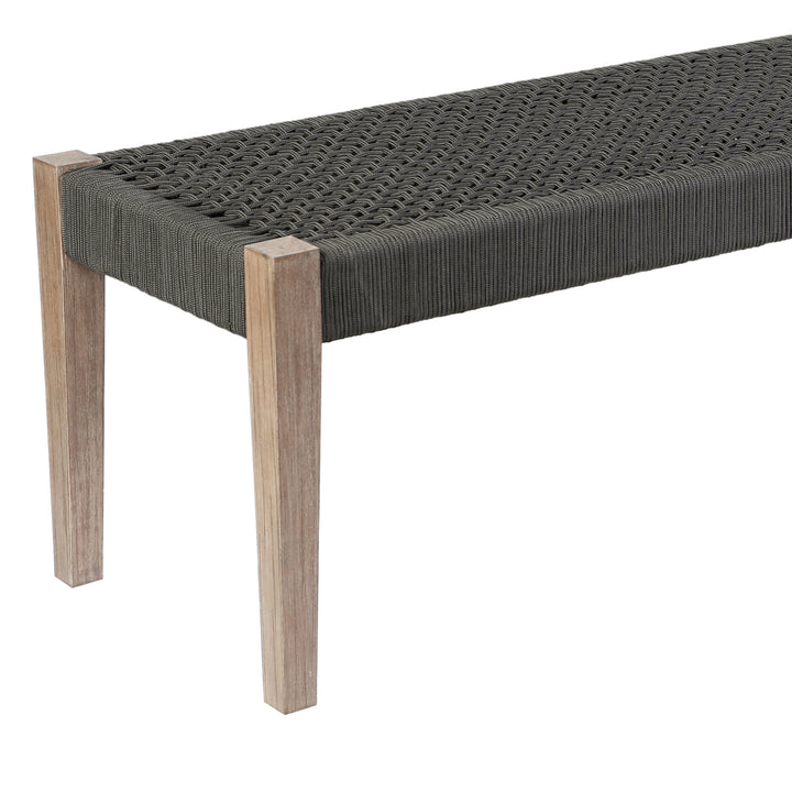 American Home Furniture Armen Living Rhett Outdoor Bench
