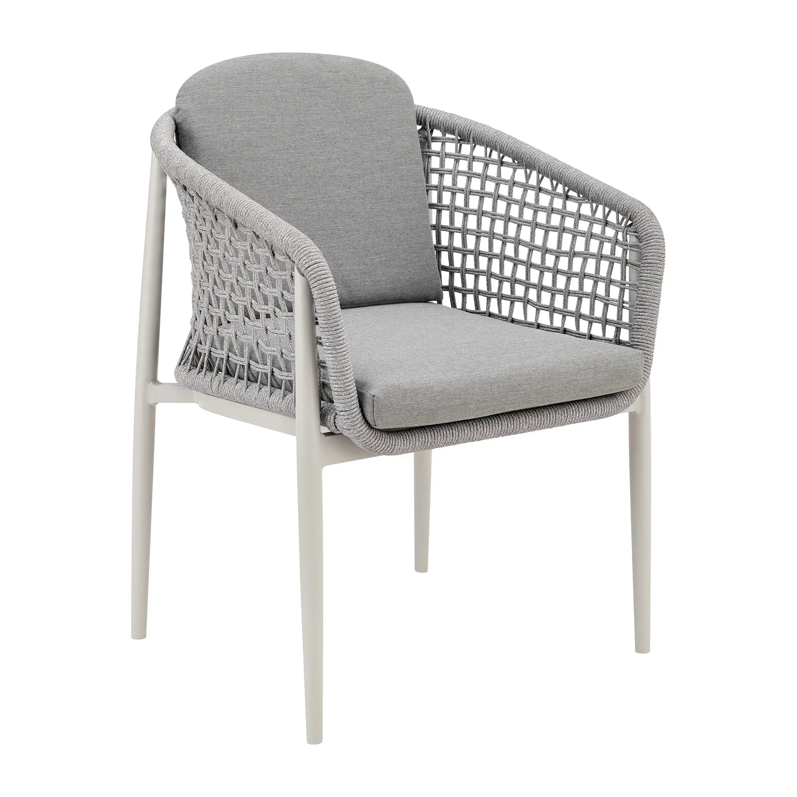 American Home Furniture Armen Living Rhodes Outdoor Dining Chair Set of 2