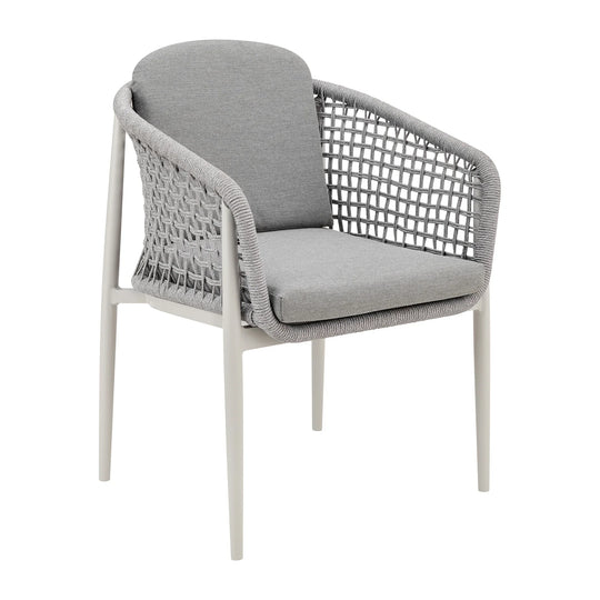 American Home Furniture Armen Living Rhodes Outdoor Dining Chair Set of 2