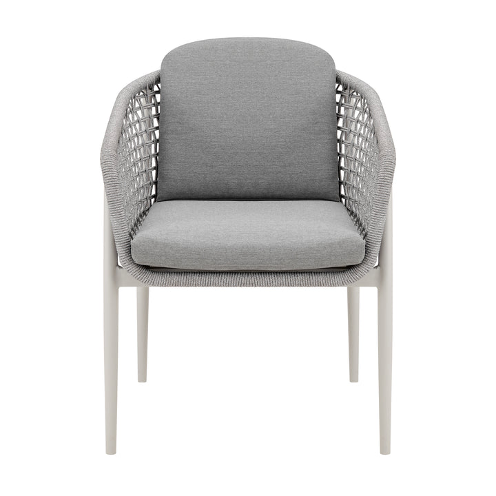 American Home Furniture Armen Living Rhodes Outdoor Dining Chair Set of 2