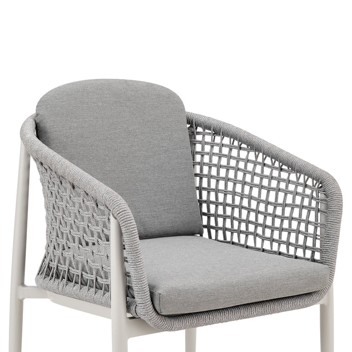 American Home Furniture Armen Living Rhodes Outdoor Dining Chair Set of 2