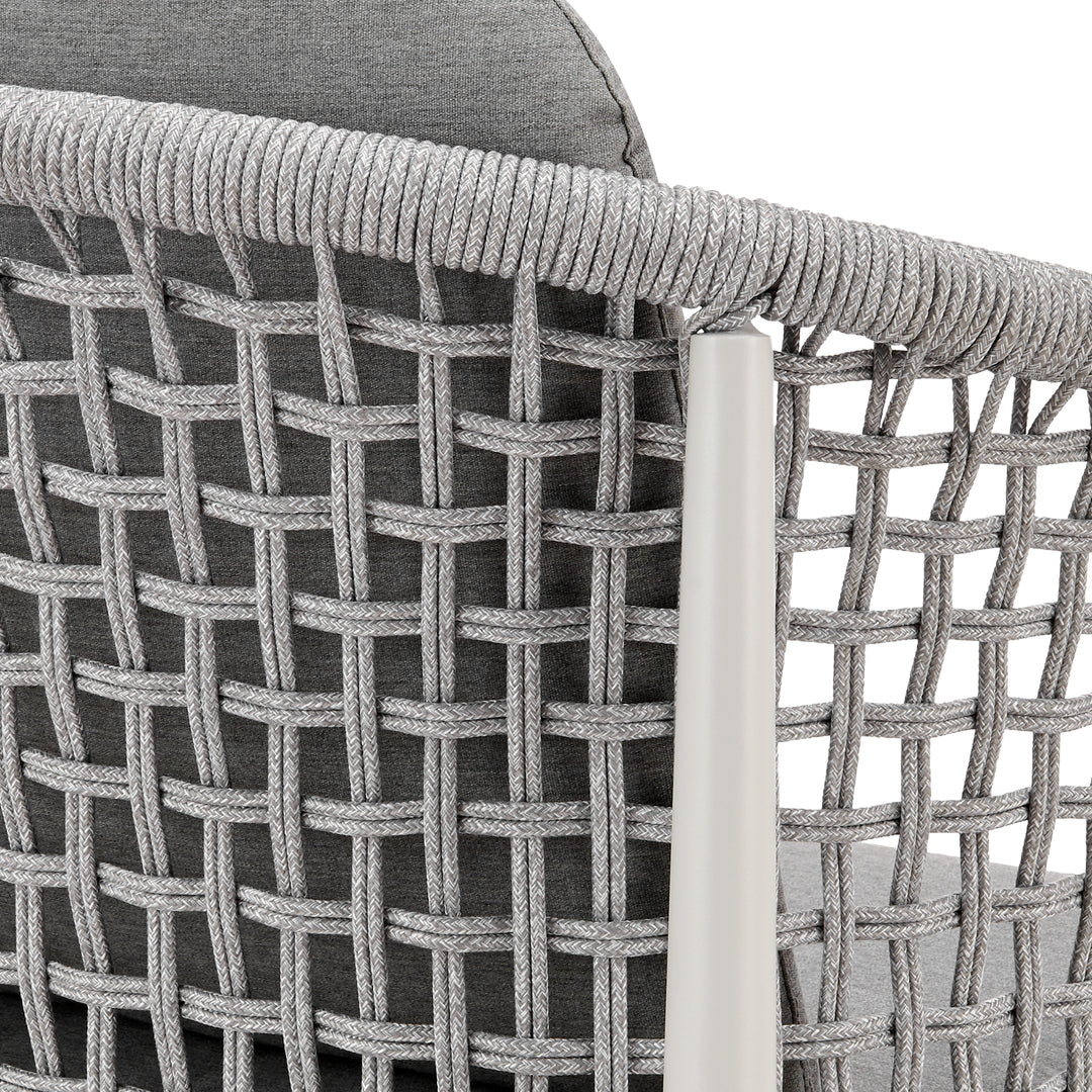 American Home Furniture Armen Living Rhodes Outdoor Dining Chair Set of 2