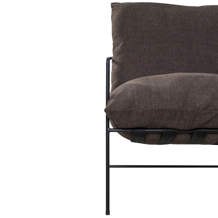 28.3"W x 29.6"D x 33.5"H / Brown/Black