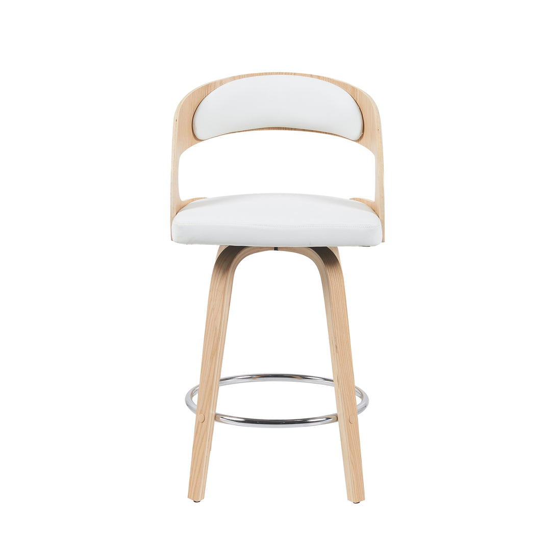 American Home Furniture Armen Living Shelly Counter Stool Set of 2