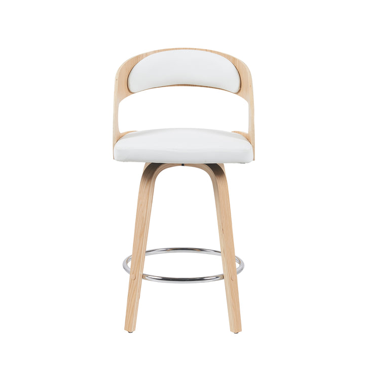 American Home Furniture Armen Living Shelly Counter Stool Set of 2