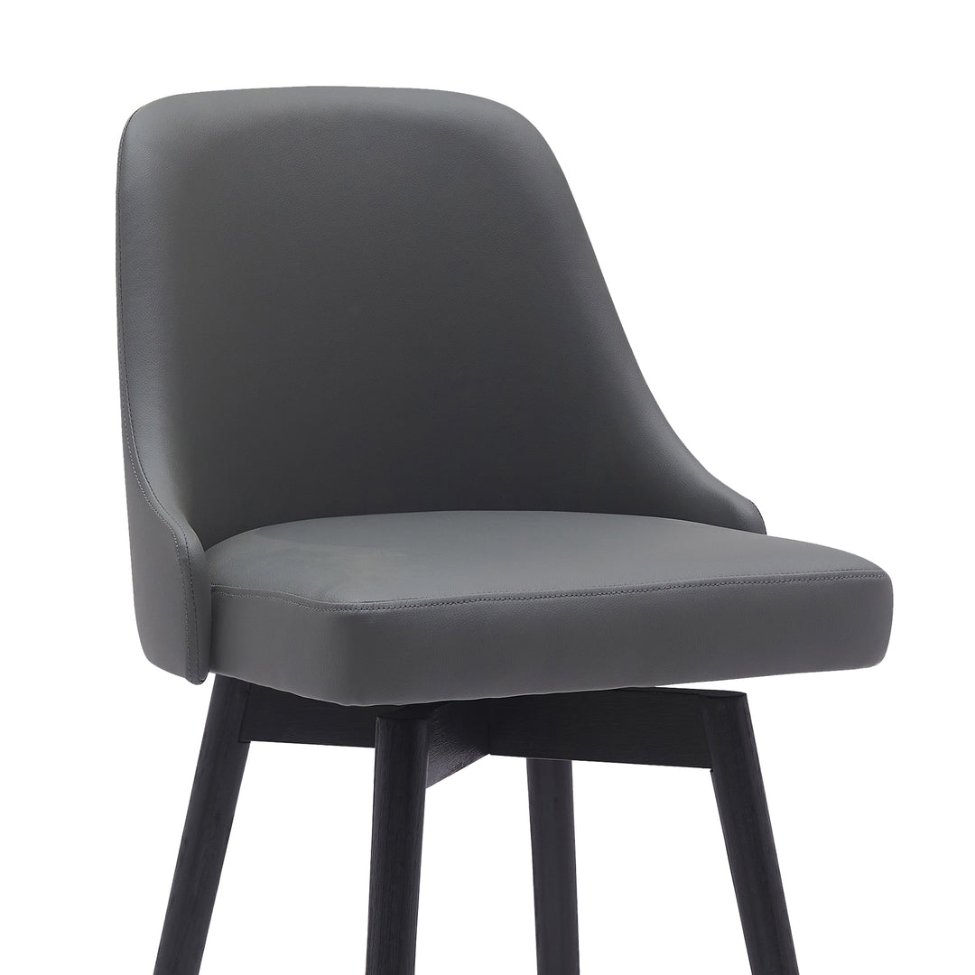 21"W x 19"D x 41.5"H / Gray/Gray