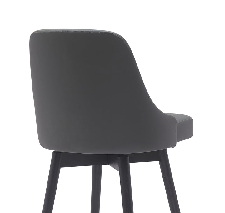 21"W x 19"D x 41.5"H / Gray/Gray