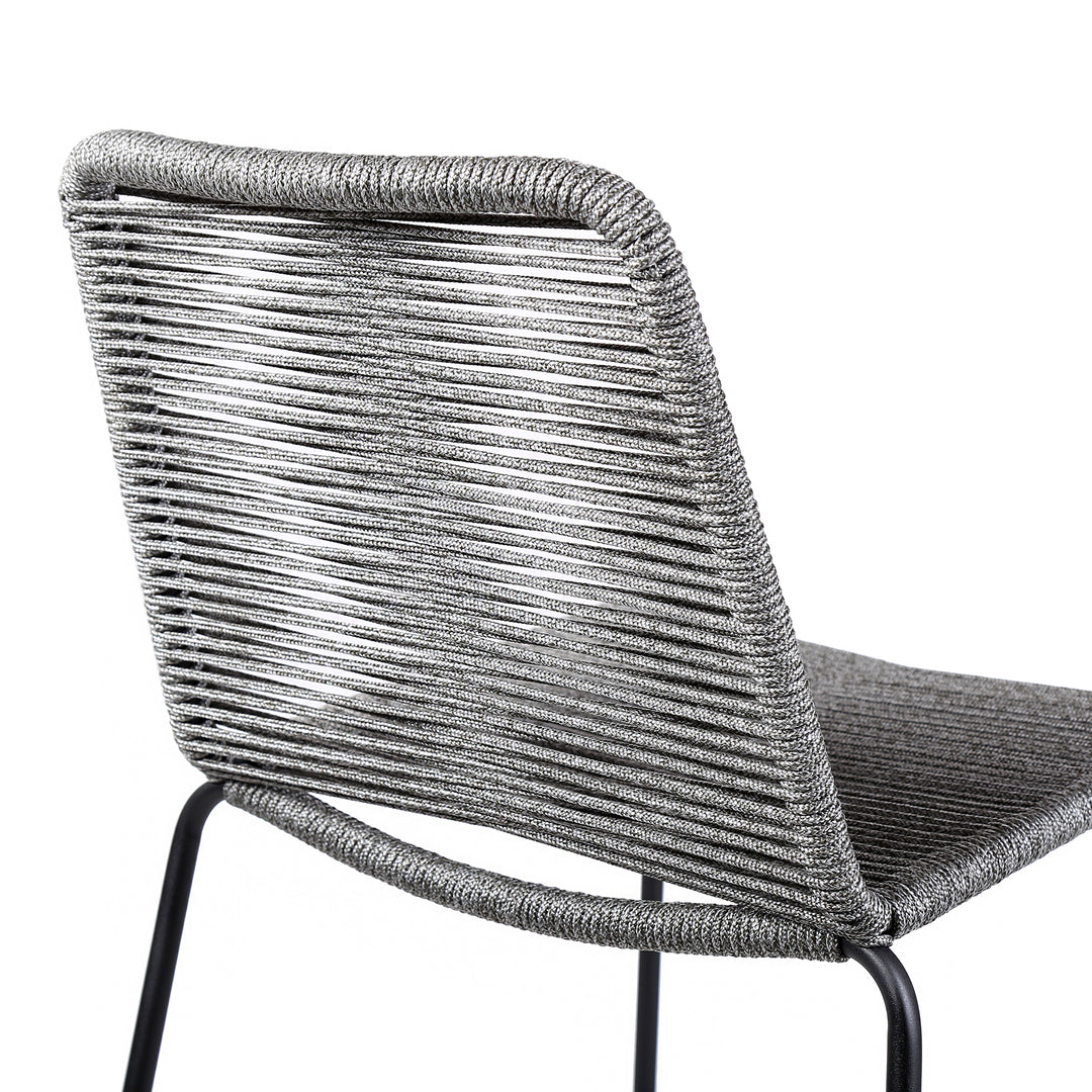 25"W x 24"D x 43"H / Gray/Black