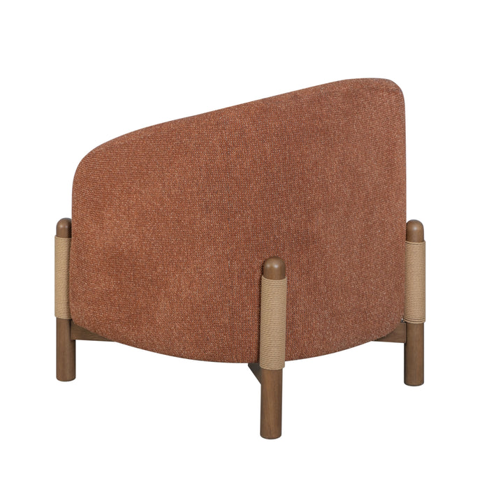 30"W x 29.5"D x 30.8"H / Brown/Light Brown