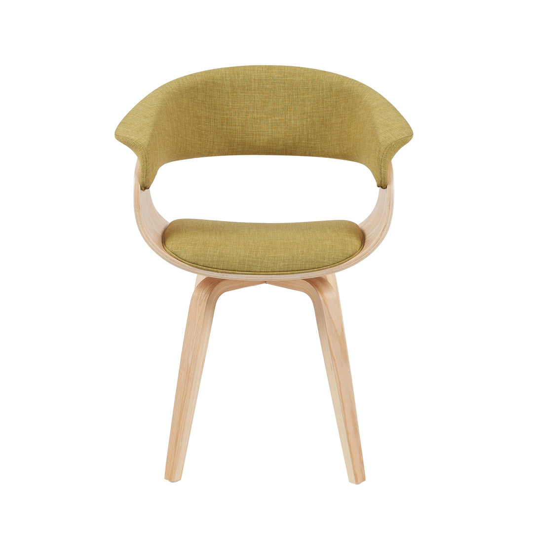 25"W x 21.5"D x 31"H / Green/Oak