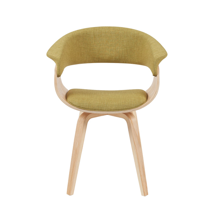 25"W x 21.5"D x 31"H / Green/Oak