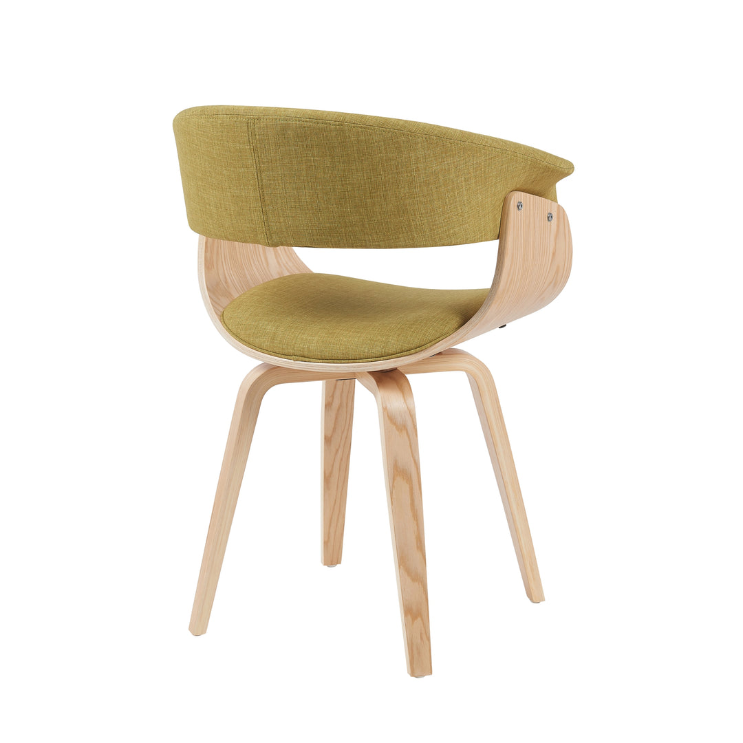 25"W x 21.5"D x 31"H / Green/Oak