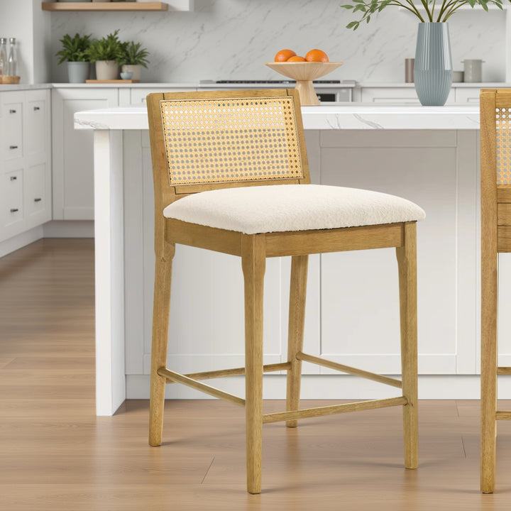 21.375"W x 18"D x 34.5"H / White/Amber Glow