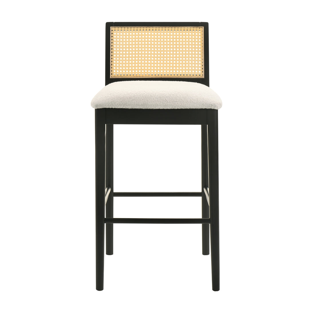 21.375"W x 18"D x 38.5"H / White/Black
