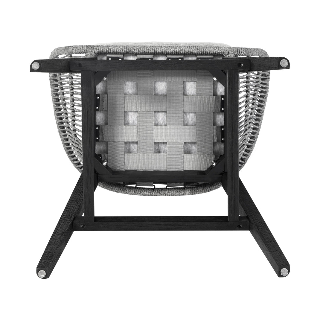 27"W x 23"D x 43"H / Gray/Black