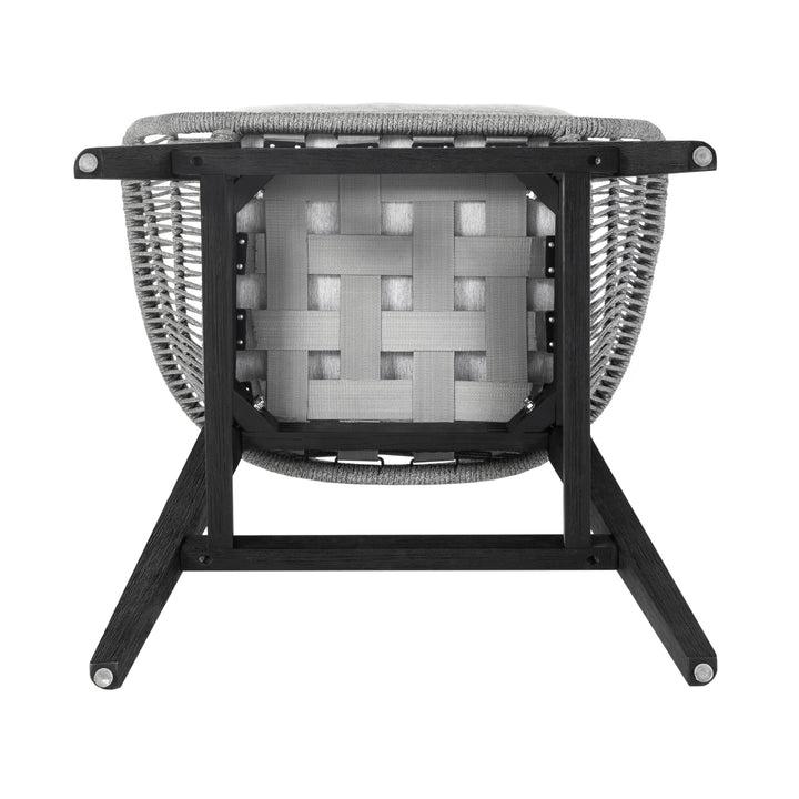 27"W x 23"D x 43"H / Gray/Black