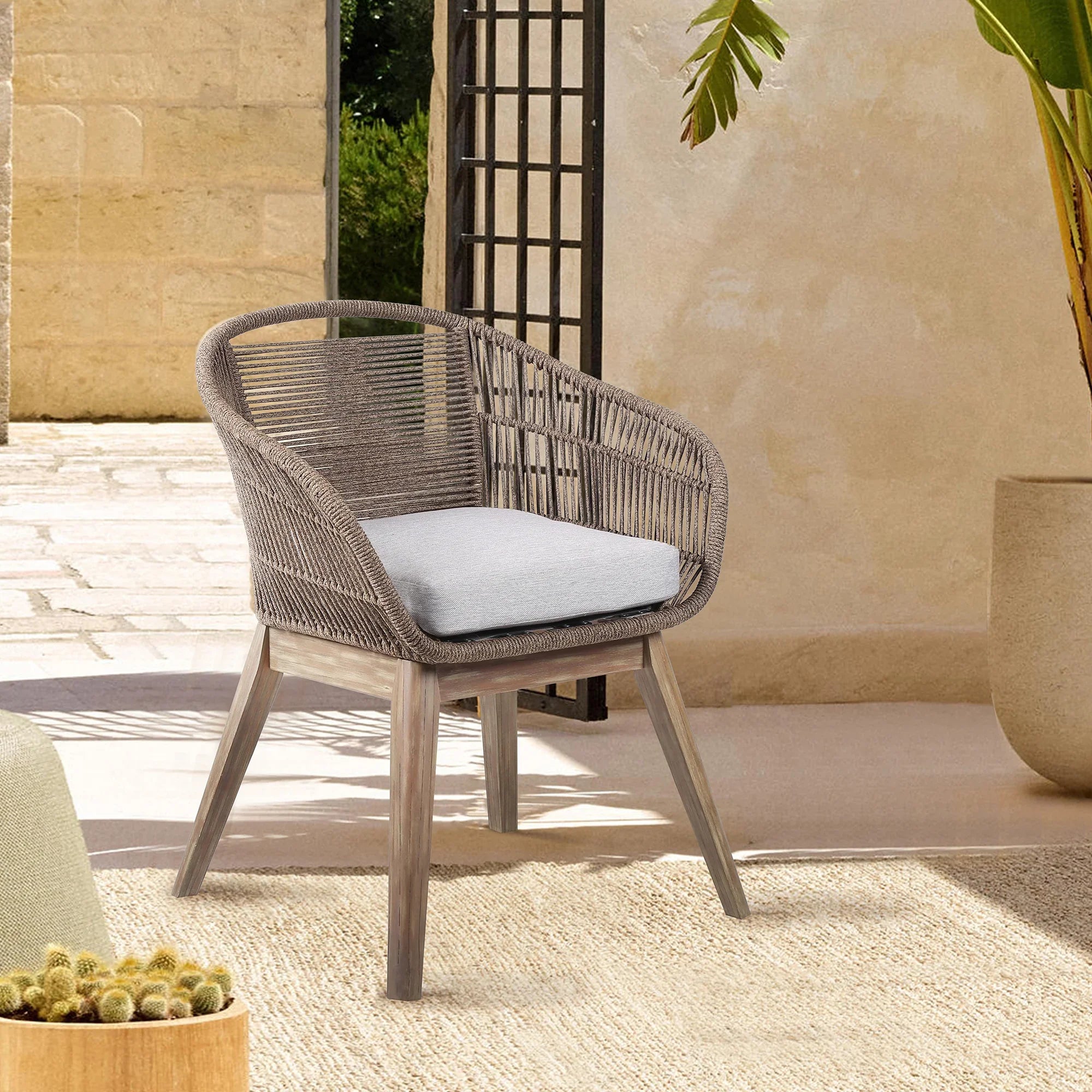 Armen Living Tutti Frutti Dining Chair - Thumbnail 2