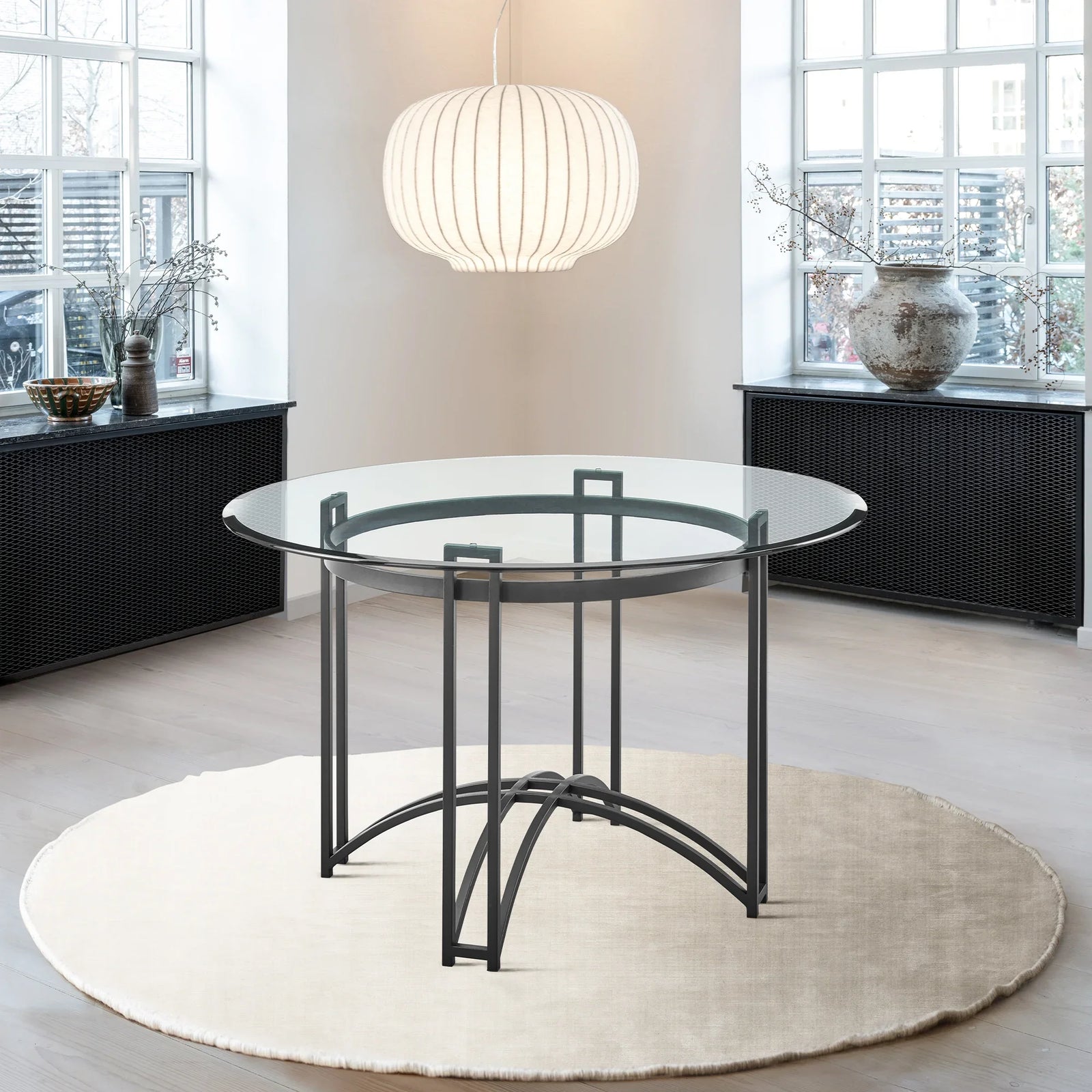 American Home Furniture Armen Living Tibet Dining Table