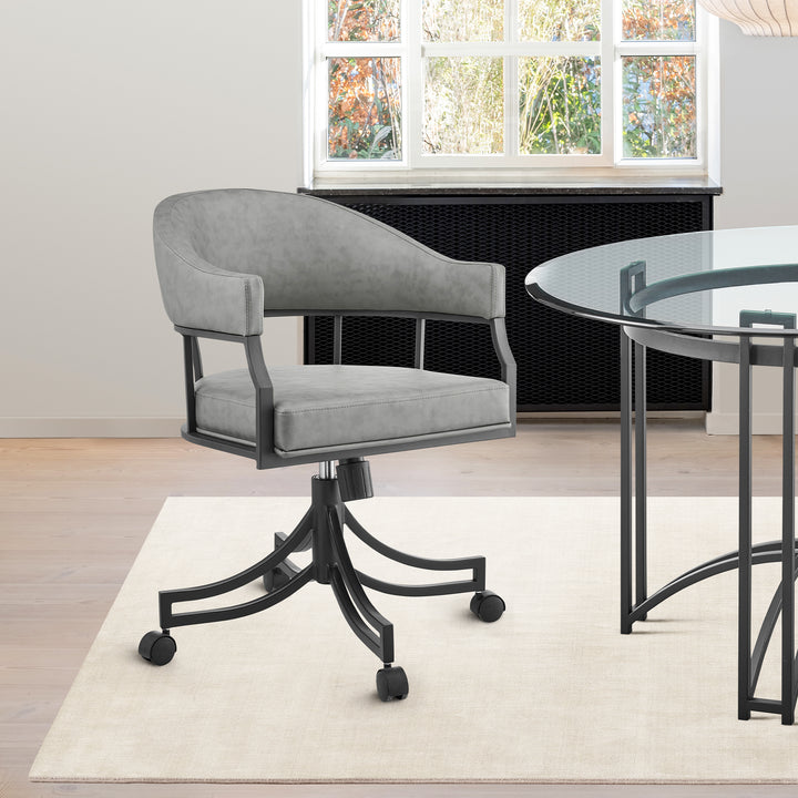 American Home Furniture Armen Living Tibet Dining Chair Set of 2