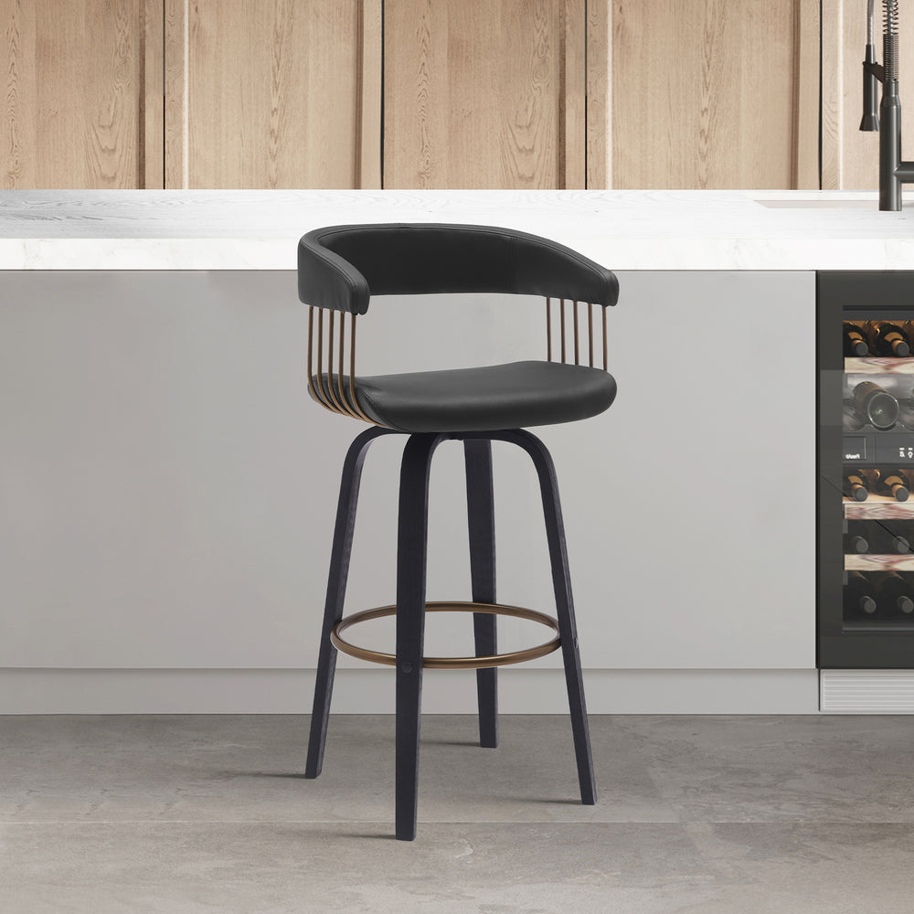 18"W x 20"D x 36"H / Black/Black