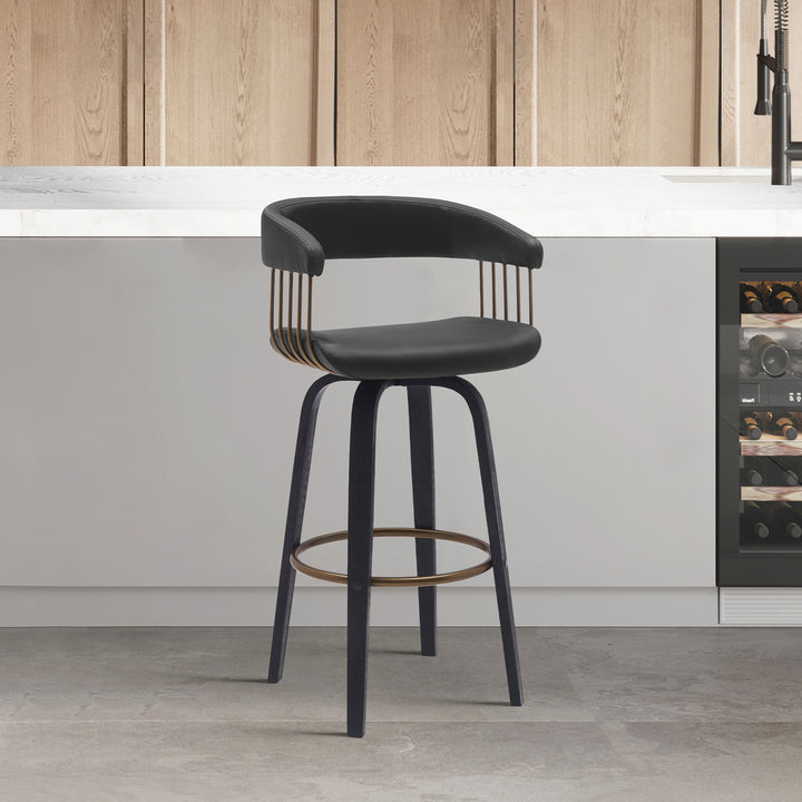 18"W x 20"D x 36"H / Black/Black