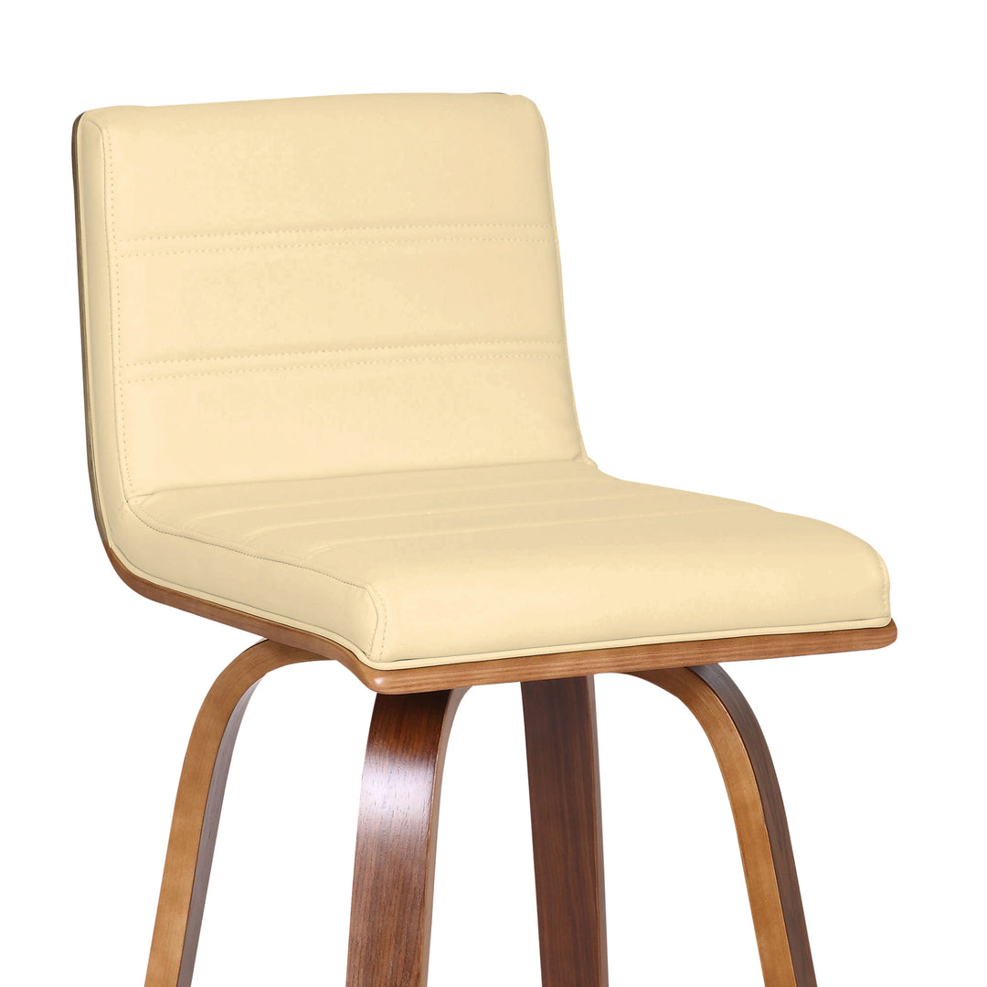 17"W x 20"D x 35"H / Cream/Chrome