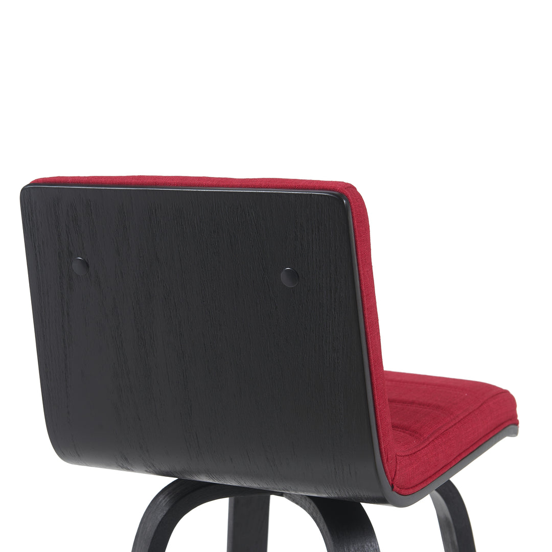 18"W x 19.2518"D x 39.5"H / Red/Black