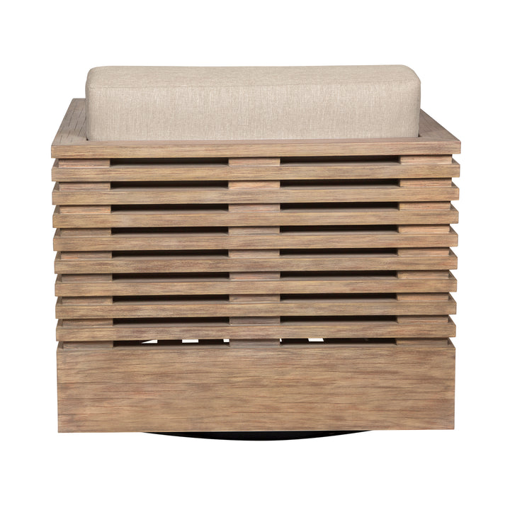 31"W x 30.5"D x 28"H / Brown/Light Brown