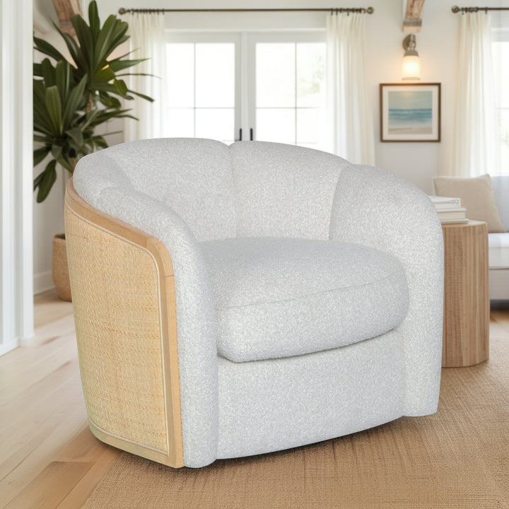 33.8"W x 31.8"D x 28.1"H / Desert Sand/Cream