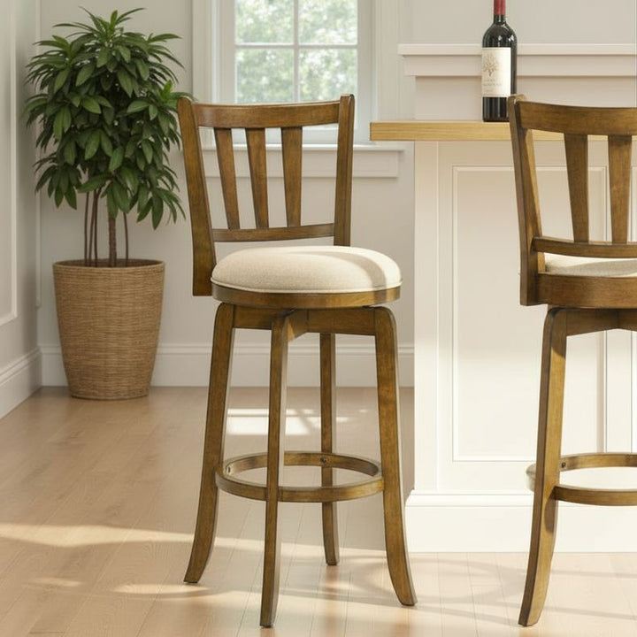 19"W x 17.75"D x 43.5"H / Gray/Light Scone