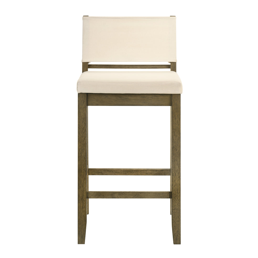 18.5"W x 20.8"D x 40.35"H / White/Putty Brown