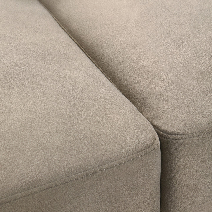 79"W x 35"D x 33"H / Tundra/Matte Black