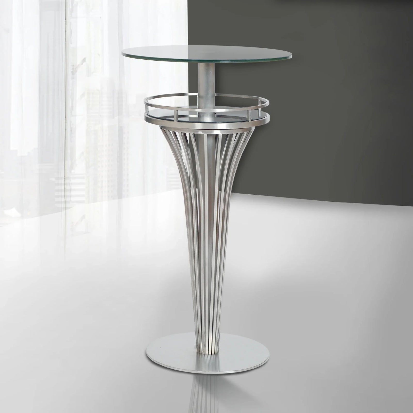 American Home Furniture Armen Living Yukon Bar Table