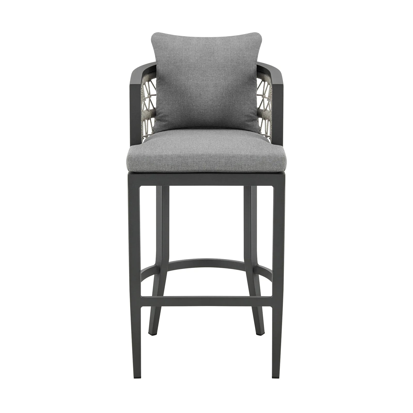 American Home Furniture Armen Living Zella Outdoor Counter Stool Set of 2