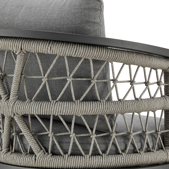 American Home Furniture Armen Living Zella Outdoor Barstool Set of 2