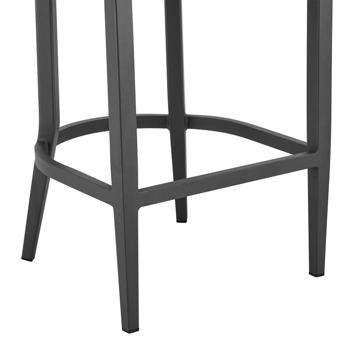 American Home Furniture Armen Living Zella Outdoor Barstool Set of 2