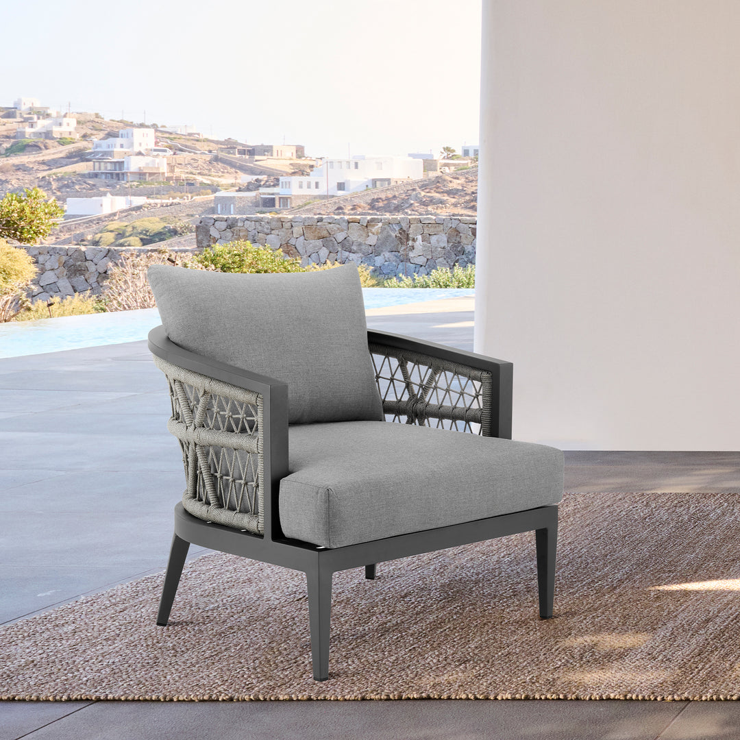 American Home Furniture Armen Living Zella Outdoor Chair