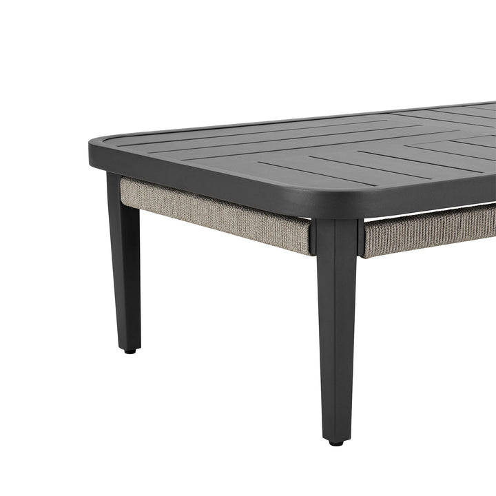 American Home Furniture Armen Living Zella Outdoor Coffee Table