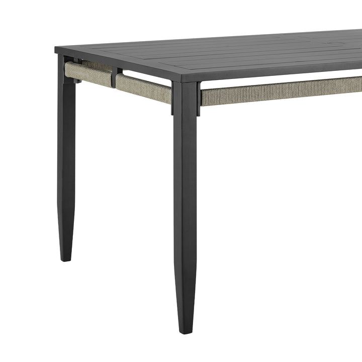 American Home Furniture Armen Living Zella Outdoor Dining Table