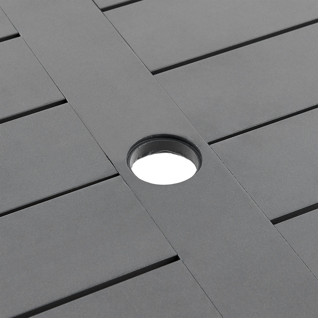 American Home Furniture Armen Living Zella Outdoor Dining Table