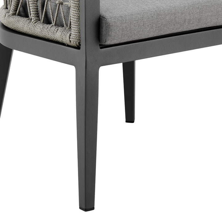 American Home Furniture Armen Living Zella Outdoor Dining Chair Set of 2