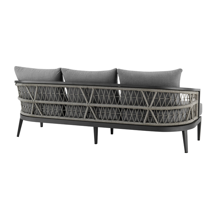 American Home Furniture Armen Living Zella Outdoor Sofa