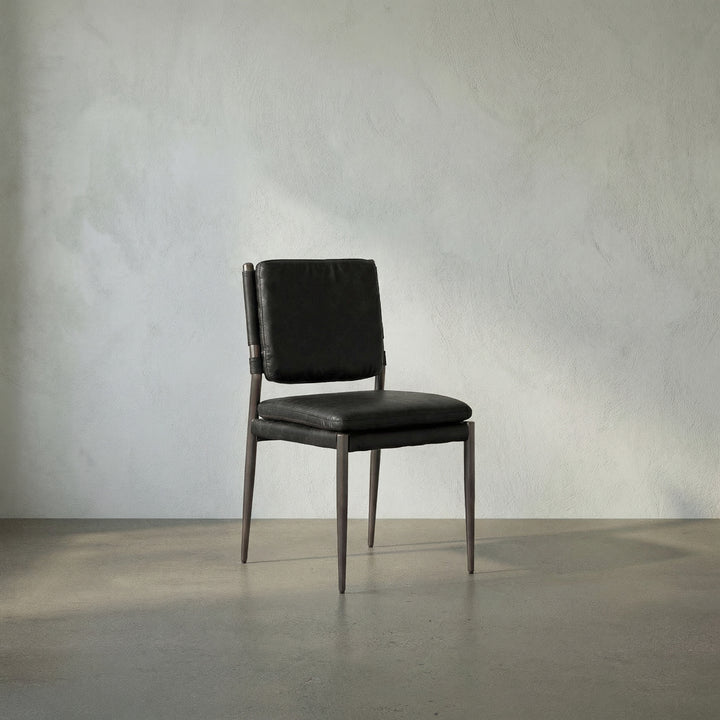 Noir - Wooster Dining Chair, Black - LEA-C0115D-1D