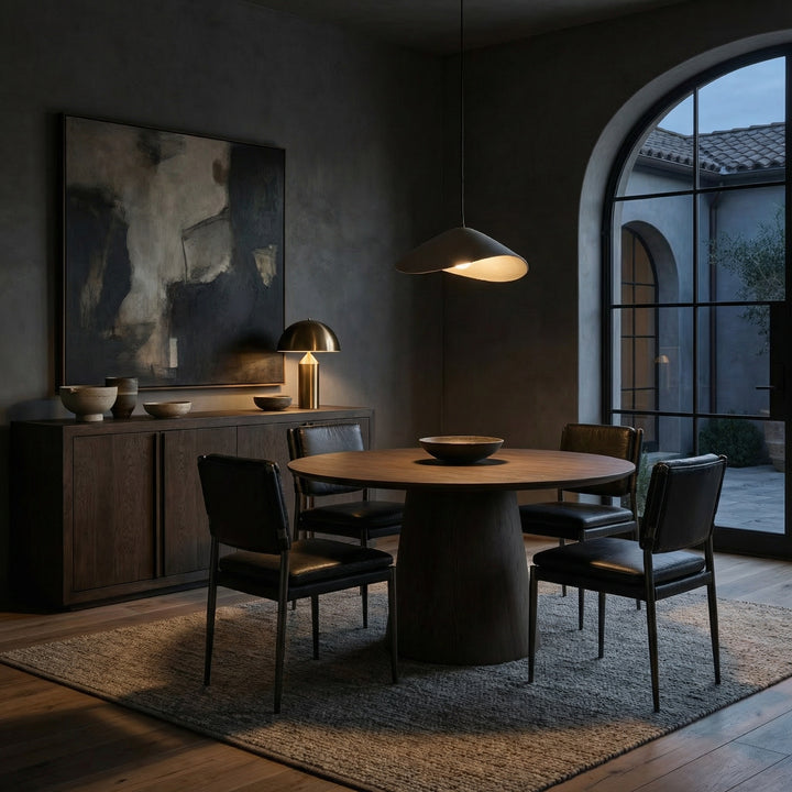 Noir - Wooster Dining Chair, Black - LEA-C0115D-1D