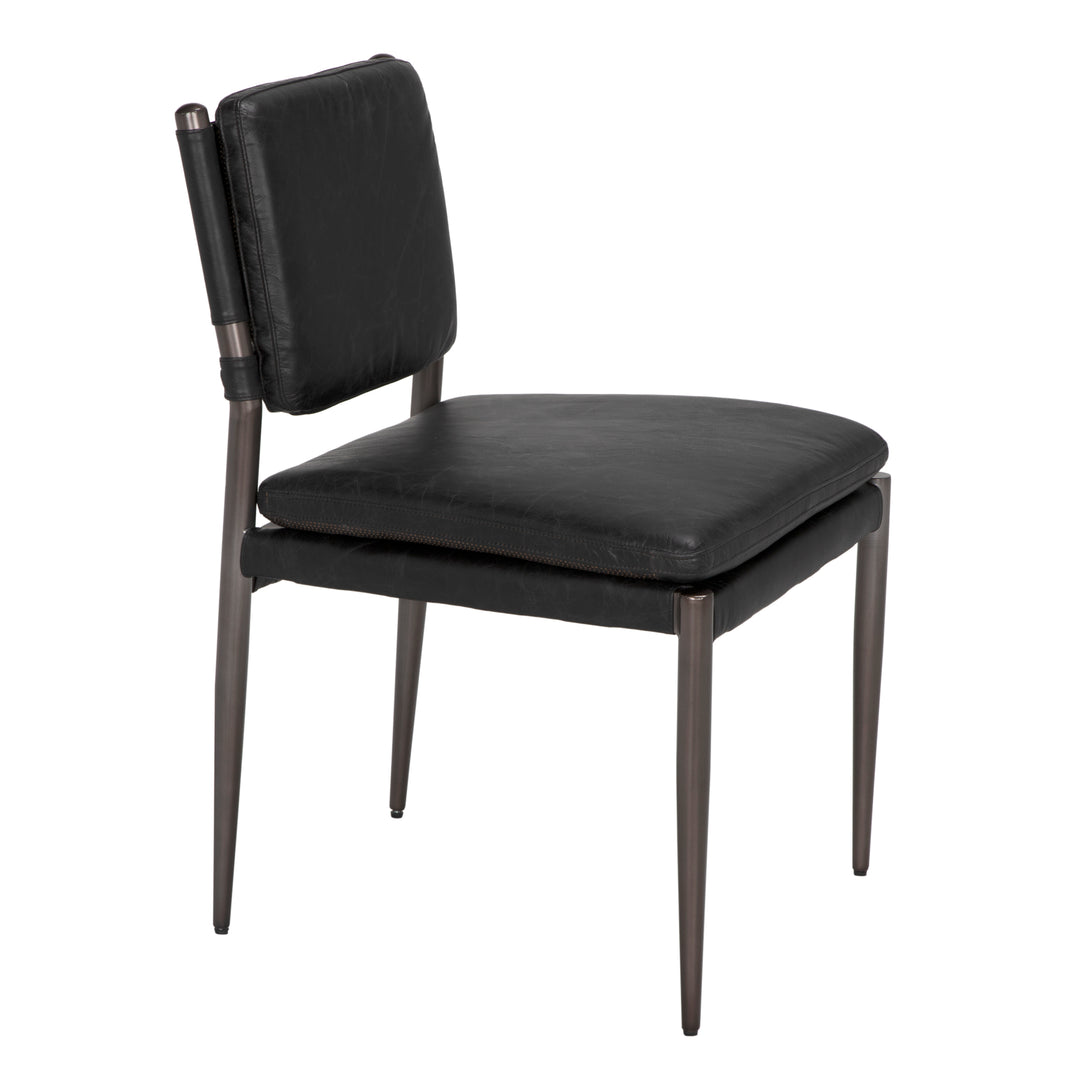 Noir - Wooster Dining Chair, Black - LEA-C0115D-1D