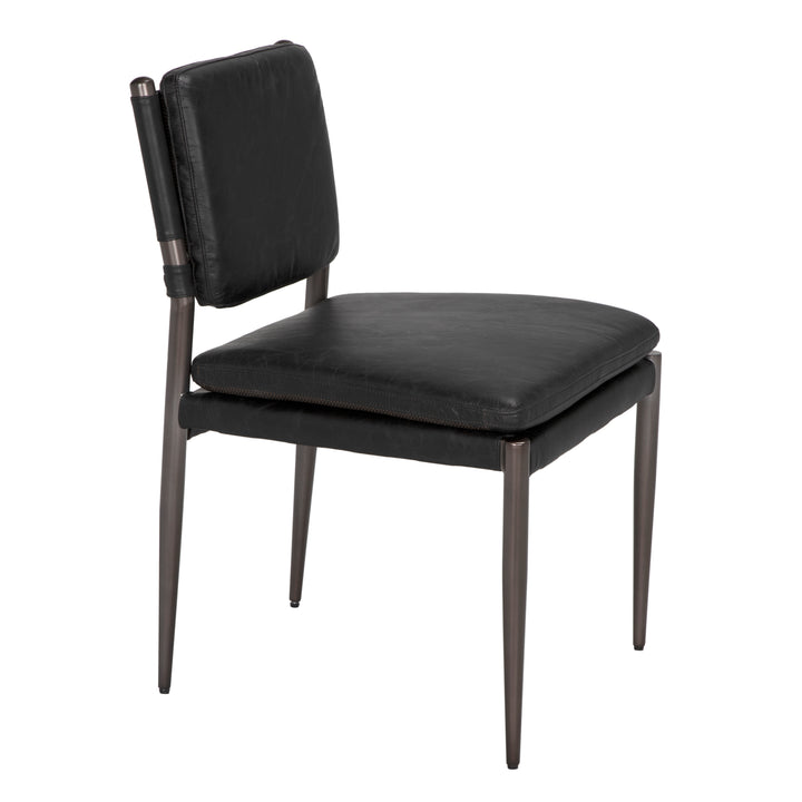 Noir - Wooster Dining Chair, Black - LEA-C0115D-1D