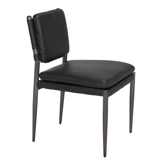 Noir - Wooster Dining Chair, Black - LEA-C0115D-1D