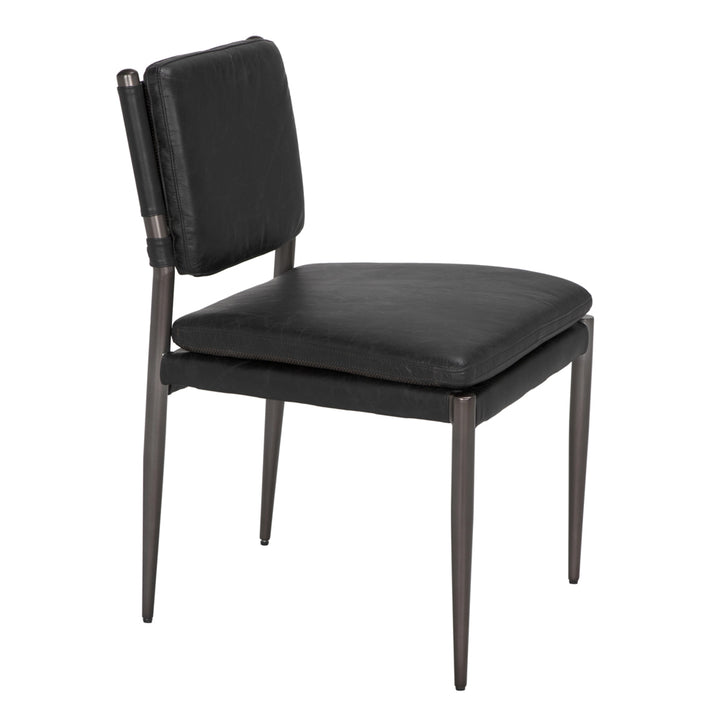 Noir - Wooster Dining Chair, Black - LEA-C0115D-1D