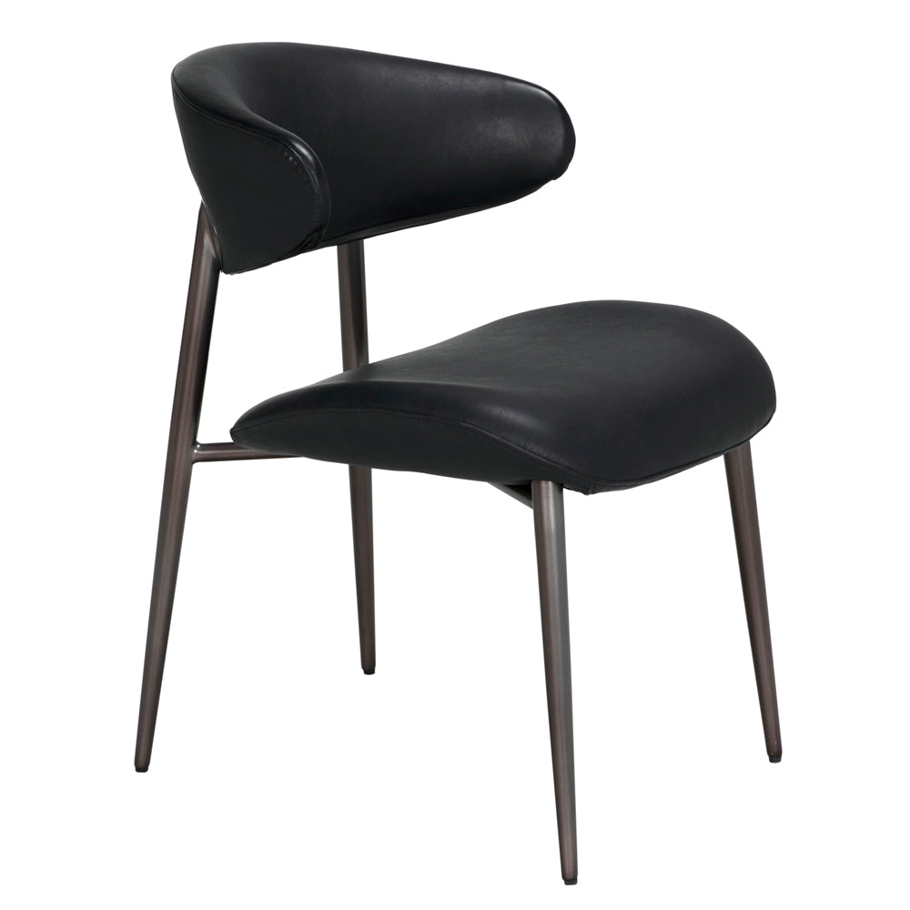 Noir - Hakone Dining Chair - LEA-C0584B-1D
